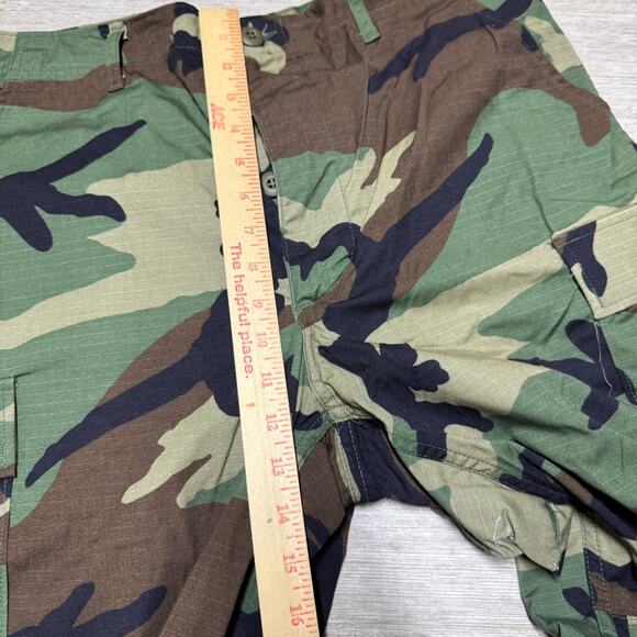 Military Trousers Men M Long Woodland Camouflage Pattern Hot Weather Combat - Picture 7 of 8